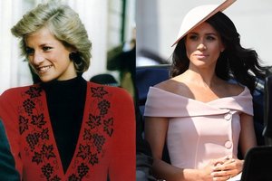 Paaiškėjo, kuo Meghan Markle panaši į anytą princesę Dianą