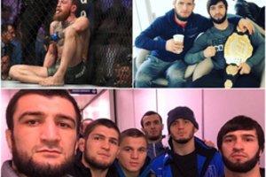 Kas tie, kurie po kovos užsipuolė Conorą McGregorą? Dagestaniečių šutvė jau traukia namo