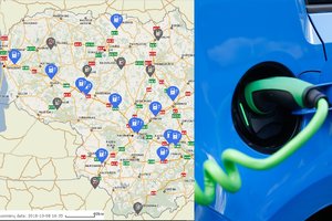 Lietuvos keliuose – dar aštuonios nemokamos elektromobilių įkrovos stotelės