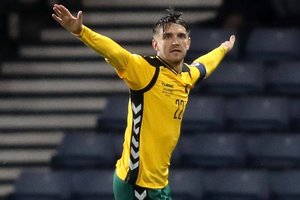 Lietuvos rinktinės kapitonas F. Černychas: „Tai paskutinysis mūsų šansas“