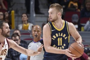 NBA ikisezoninėse rungtynėse – dar vienas dvigubas dviženklis D. Sabonio sąskaitoje