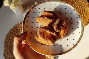 Varškės sausainiai su cinamonu. Paragavę negalėsite sustot