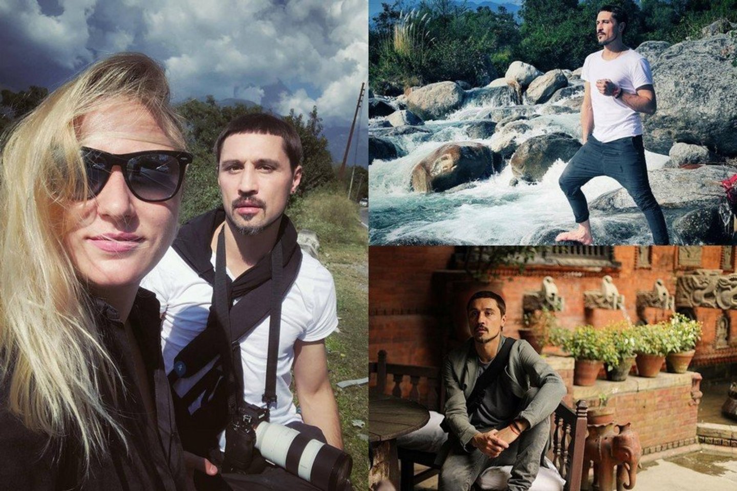 Po įspūdingos kelionės Dima Bilanas atrado gyvenimo džiaugsmą.<br> Instagramo nuotr.