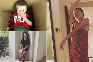 Lietuvių kilmės Agnės Ditkovskytės ūgtelėjęs sūnus pavergė visų širdis