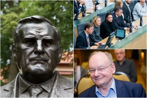 B. Lubio minėjime – retai viešumoje matomos jo dukros ir Č. Juršėno pagyros