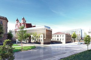 Šv. Jokūbo ligoninės teritorijoje viešbutis gali ir neiškilti