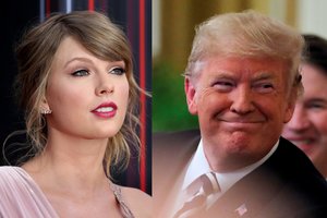 Dėl aštraus liežuvio Taylor Swift užsitraukė Donaldo Trumpo nemalonę