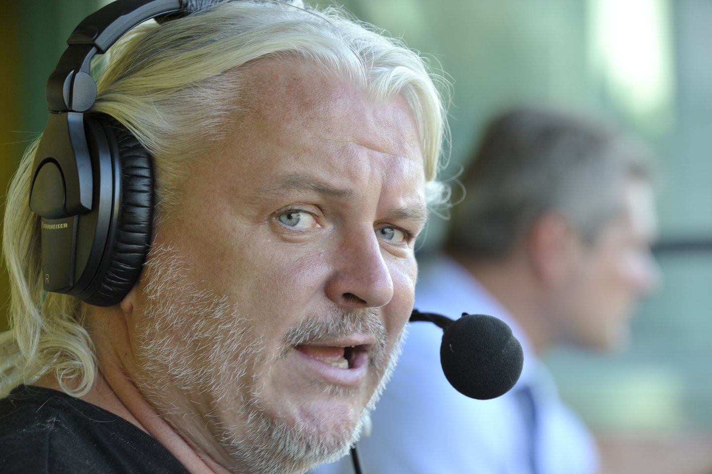 Nerijus Kesminas papasakojo apie komentavimo subtilybes.<br>V.Ščiavinsko nuotr.