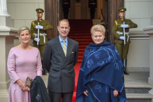 D. Grybauskaitė su princu Edvardu aptarė grėsmes ES, saugumo stiprinimą