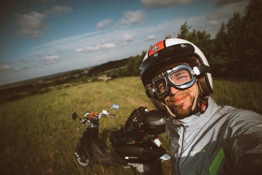 16 tūkst. km. kelionę su motoroleriu įveikęs lietuvis apgailestauja tik dėl vieno dalyko