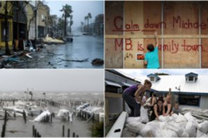 Uraganas „Michael“ niokoja JAV: skaičiuojamos aukos ir milžiniški nuostoliai