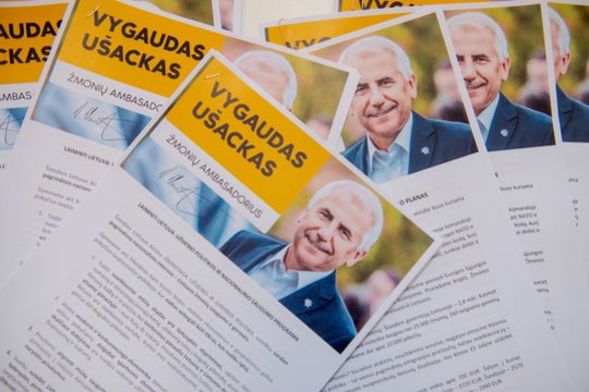 V. Ušacko planai: gynybos finansavimo didinimas ir JAV karinės bazės įkūrimas Lietuvoje