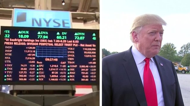 Pasaulio finansų rinką sukrėtė didžiausias nuosmukis D. Trumpo valdymo metu