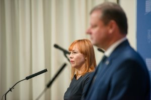 J. Petrauskienė apie pasitraukimą nekalba, laukia S. Skvernelio sprendimo