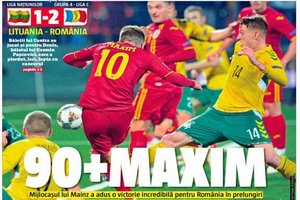 Rumunijos spauda: „Laimėjome per plauką prieš gerokai žemesnio lygio komandą“