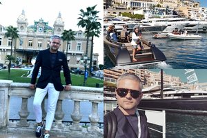 Monake Edvardas Žičkus susipažino su milijonierių gyvenimu