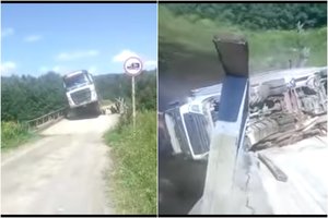 Vilkiko vairuotojas nepaisė kelio ženklo, bet labai dėl to pasigailėjo