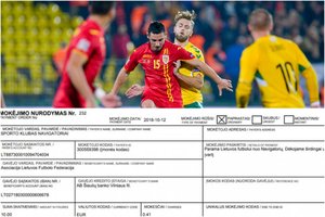 Vilniaus futbolo mėgėjai už įvartį rumunams LFF banko sąskaitą papildė 10 eurų