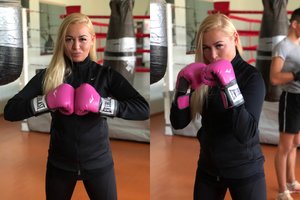 Svarbiam įvykiui „Mango“ narė Viktorija Perminaitė ruošiasi bokso ringe