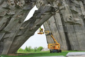 Svarstoma, kaip pailginti brutalizmo paveldo statinių amžių
