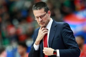 „Žalgirį“ apkaltinęs „Baskonia“ treneris toliau badė pirštu: „Mums buvo šokas“