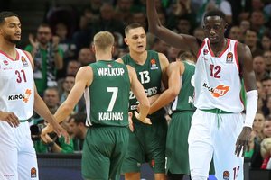 Su mėlyne po akimi pasirodęs Paulius Jankūnas svarstė, kas nepavyko „Žalgiriui“