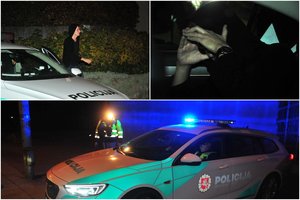 Naktį Pilaitės prospekte lenktyniavę BMW vairuotojai nesulaukė pareigūnų pasigailėjimo