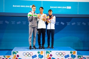 Įspūdingas K. Teterevkovos pasirodymas jaunimo olimpiadoje – iškovojo antrąjį medalį