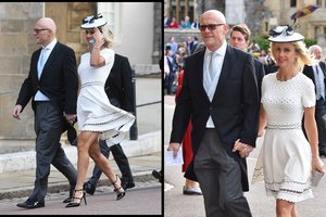 Per princesės Eugenie vestuves vėjas atidengė raumeningas Modestos Vžesniauskaitės kojas