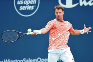 Be poilsio žaidęs R. Berankis turnyrą Rusijoje pradėjo pergalingai