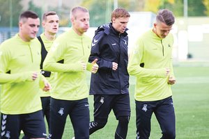 E. Jankauskas prieš žūtbūtinį mūšį su Juodkalnija: „Pokyčių bus“