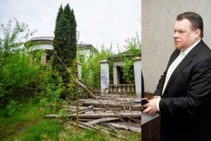 Bankininko R. Baranausko namas dar neseniai traukė žvilgsnius, o dabar jo – nė žymės