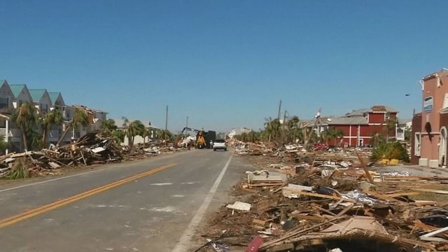 Floridoje praūžė uraganas „Michael“ – vaizdas lyg po atominio karo
