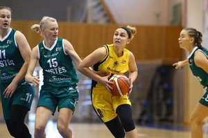 Moterų krepšinio lygoje – „Aisčių-LSMU“ komandos pergalė