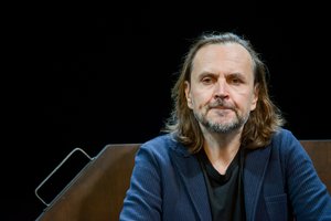 O. Koršunovas: pasaulis reklamuoja mūsų teatrą, o mes kuriame reklamas apie G tašką