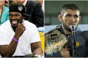 H. Nurmagomedovui – pasiūlymas iš reperio „50 Cent“: jau planuojamas susitikimas