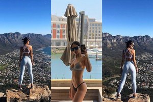 Pikantiška aktorės Eizos Gonzalez nuotrauka užkūrė pirtį