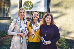 Prie labdaringos akcijos prisidėjusi Jurgita Jurkutė-Širvaitė spindėjo žavesiu