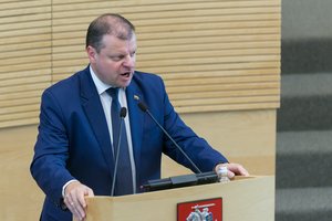 Emocijas vos valdęs S. Skvernelis, anot valstietės, tiesiog yra „šmaikštus“