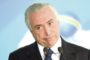 Brazilijos prezidentui iškelti kaltinimai korupcija ir pinigų plovimu