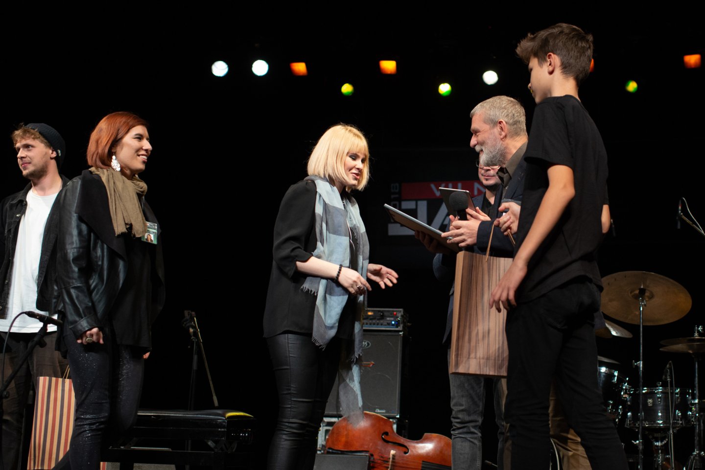  „Vilnius Jazz“ festivalyje surengto jaunųjų džiazo talentų konkurso „Grand Prix“ laureatai.<br> Organizatorių nuotr.