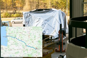 Paaiškėjo paslaptingas krovinys, naktį su policija atkeliavęs į Vilnių