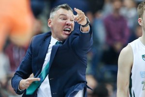 Po pirmosios pergalės Eurolygoje Š. Jasikevičius: „Žaidėjai gali mesti nors 50 tritaškių“