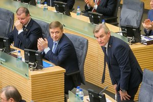 Valstiečių galvos iki šiol nežino, kokią atsakomybę turi prisiimti Seimo vadovas