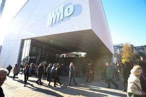 Nugriautos „Lietuvos“ vietoje iškilęs MO muziejus atvėrė ilgai slėptas erdves 