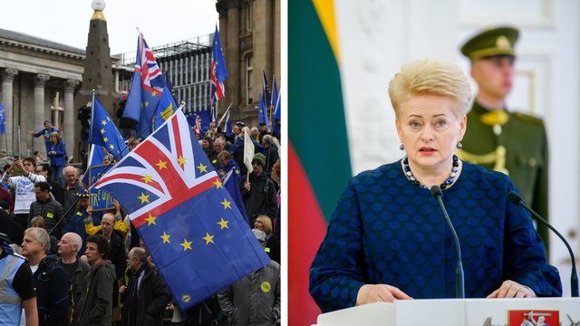 Dalia Grybauskaitė apie „Brexit“: mes turime daugiau laiko nei britai
