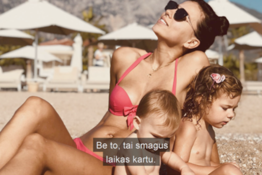 Julijos Žižės klaida vos nesugadino atostogų