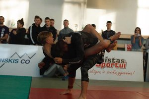 Lietuvos graplingo moksleivių čempionate – dalyvių rekordas