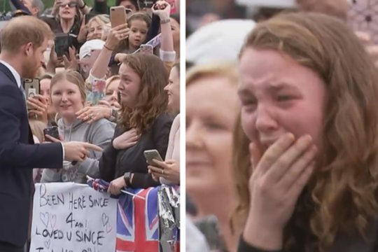 Princas Harry išskirtiniu poelgiu su paaugle pažeidė protokolą