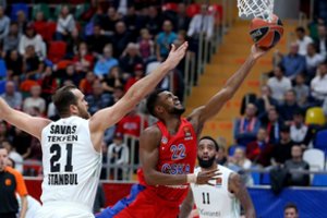 CSKA klubas gale mačo paleido iniciatyvą ir turėjo vargo su „Darussafaka“ klubu